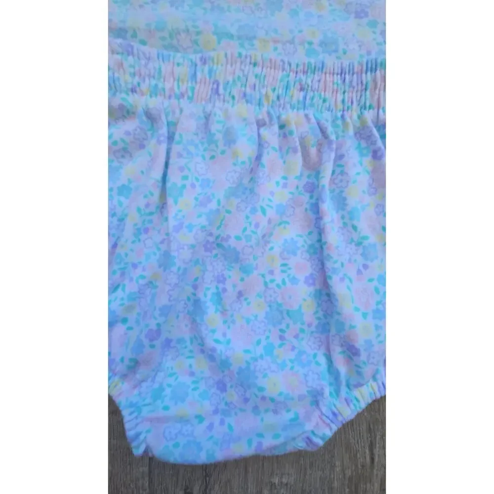 true vintage 90s healthtex dress and bloomers 6-9m set